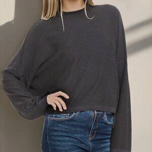 Mock Neck Soft Sweater - Black - Still in original bag